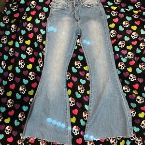 Bell bottom flare bootcut jeans